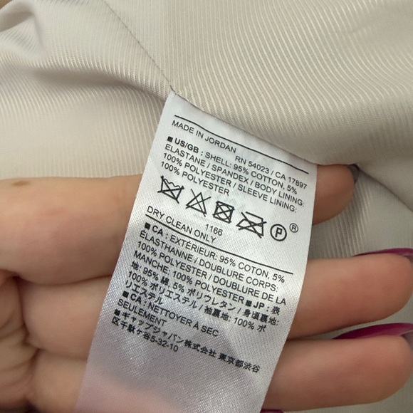 Banana Republic bone off white blazer - Picture 11 of 11